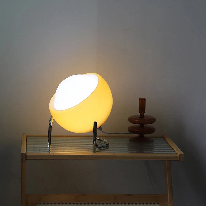 Medieval Bauhaus Indoor Table Lamp Living Room Bedroom Bedside Glass Creative Decoration Desk Lamp Nordic LED Retro Night Lights