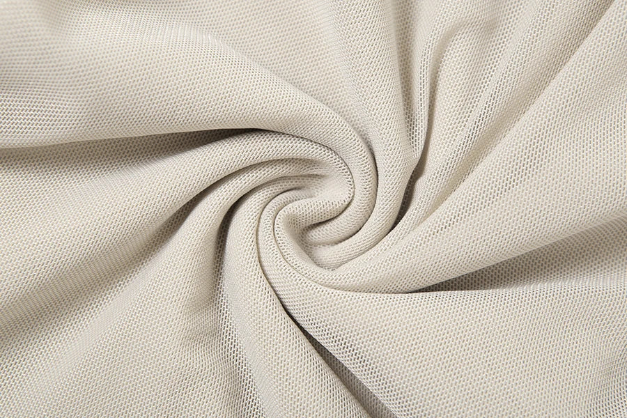 Nibber 2024 Summer Solid Color Simple All-match Casual Sexy Fimbriate High Street Trendy Cool Women's Laminated Ruffled Skirt