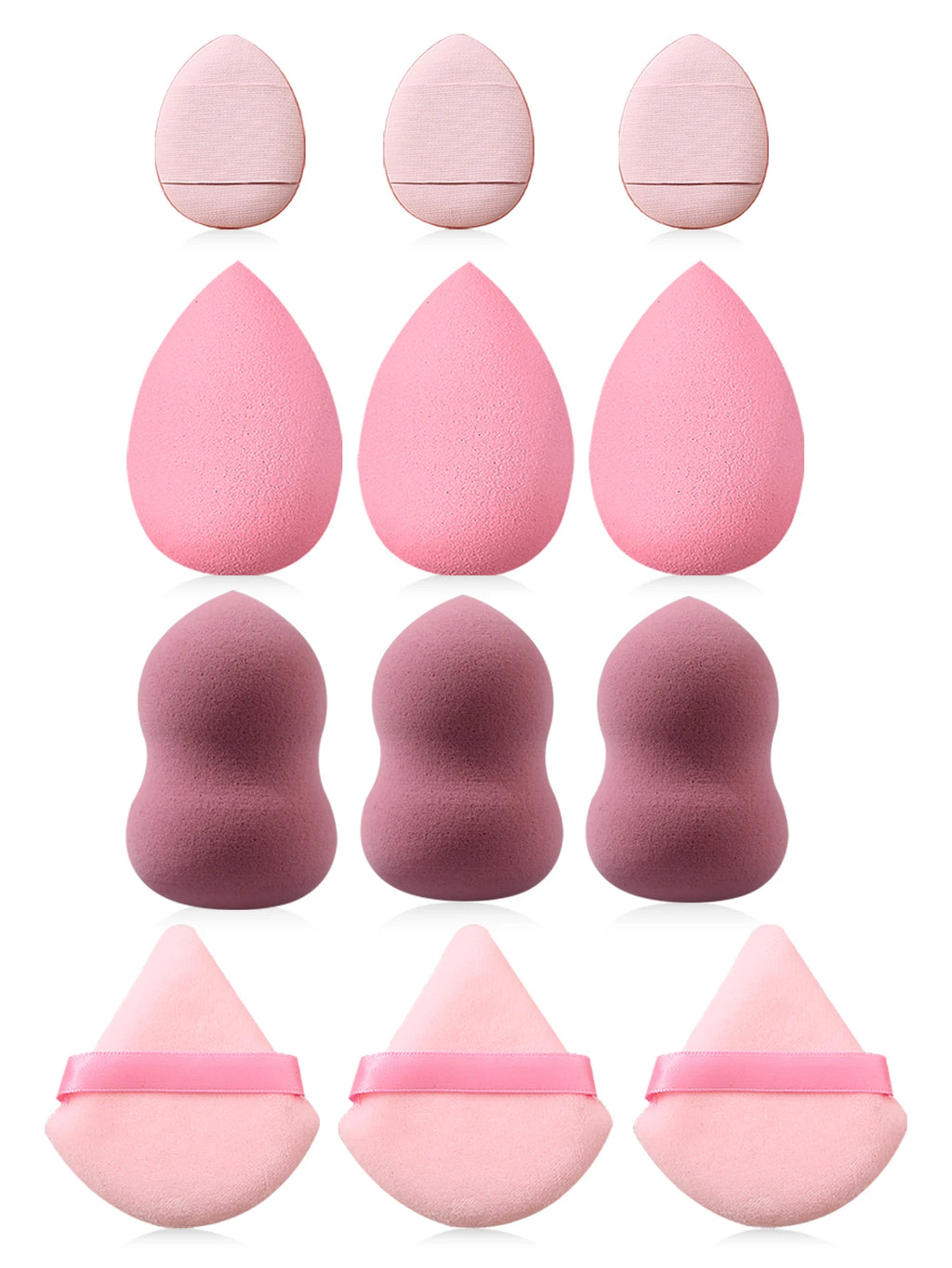 29pcs Tool Kit 13pcs Makeup Brush With 12Pcs Makeup Sponge Set&Face Wash Brush& Headband Wristband Make Up Accessories