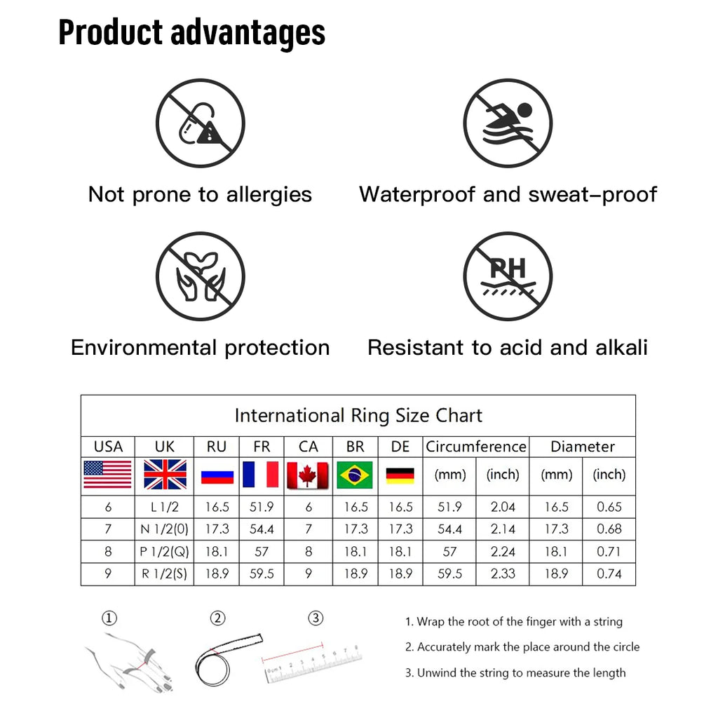 Uworld Minimalist White Zircon Geometric Pendant O-Chain Necklace Stainless Steel Stackable Chain Heart Pendant Necklace Women's
