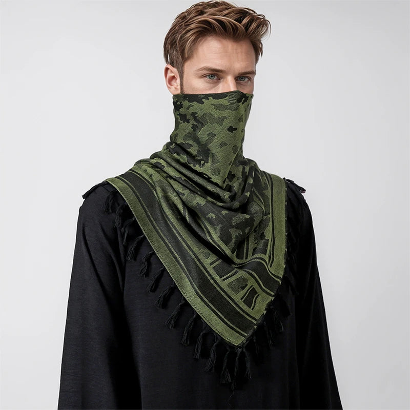2024 Special Forces Free Variety Tactical Desert Arab Scarves Men Women Military Windproof Hiking Decorative Hijab Scarf Outdoor