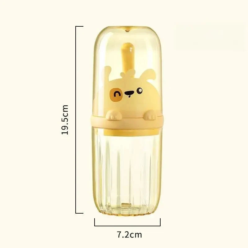 Creative Cartoon Toothbrush Storage Box Children's Set Travel Mouthwash Cup Portable Home Washing and Toothpaste Storage