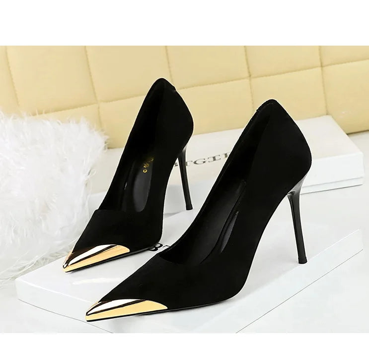BIGTREE 2026 Spring Autumn Pointed Toe Leopard Woman Pumps Thin Heels Fashion Party Ladies Shoes Zapatillas De Mujer