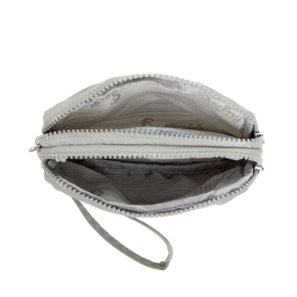 Waterproof Double Layers Zipper Coin Bags Purse Large Capacity Wallet Pouch Card Holder Bank ID Credit Card Keys  Storage Bags