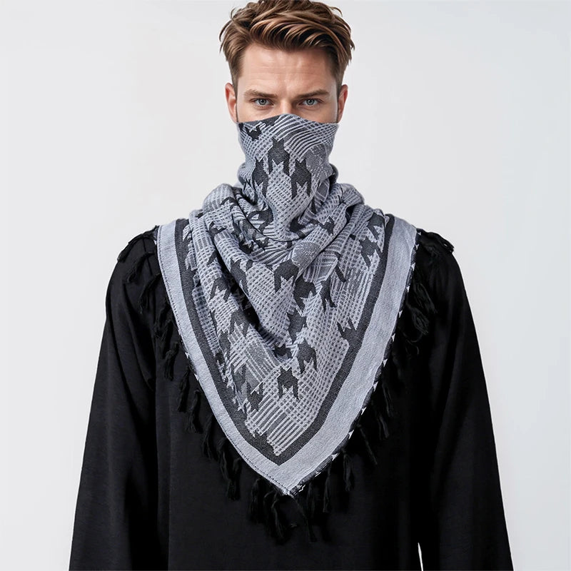 2024 Special Forces Free Variety Tactical Desert Arab Scarves Men Women Military Windproof Hiking Decorative Hijab Scarf Outdoor