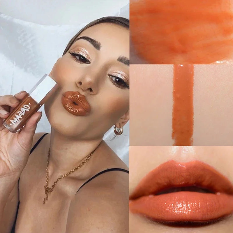 Fenty Beauty Gloss Bomb Lip Glaze Multi-color Moisten Shine Glitter Lip Plumper Makeup Beginner Liquid Lipstick Makeup Cosmetics