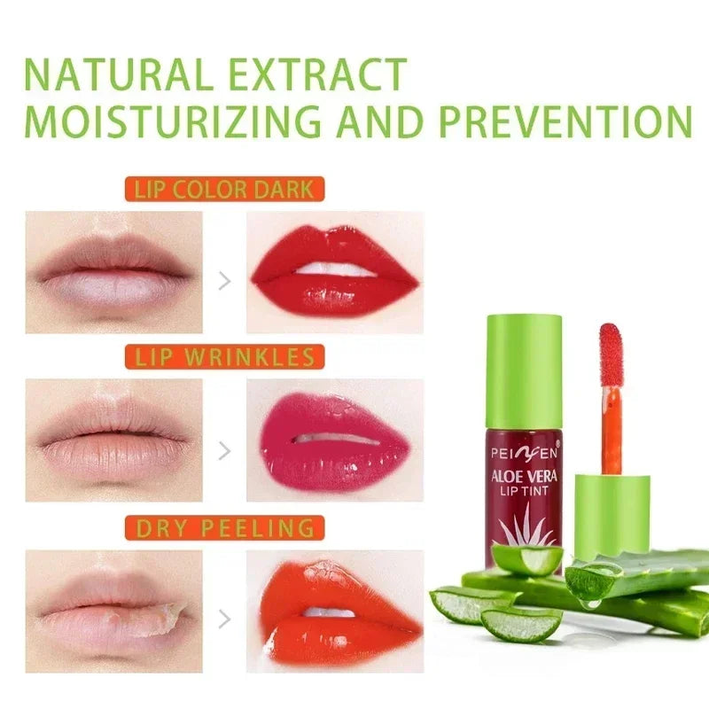 6Pcs Water Glow Jelly Moisturizing Lip Gloss Set Transparent Lip Glaze Oil Hydrating Lip Plumper Liquid Lipstick Lips Cosmetic