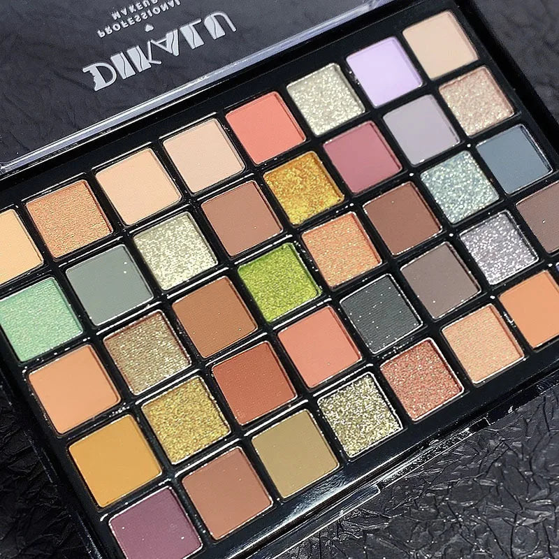 Shimmer Eyeshadow Palette 40 Colors Eye Shadows Matte Glitter Pigment Eye Shadows Wterproof Korean Eye Makeup Palette Cosmetics