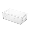 Acrylic Storage Box Desktop Cosmetics Transparent Plastic Box Dormitory Household Facial Mask Skin Box Refrigerator Storage Box