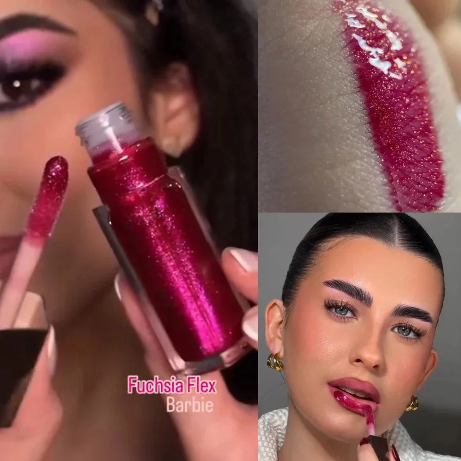 Fenty Beauty Gloss Bomb Lip Glaze Multi-color Moisten Shine Glitter Lip Plumper Makeup Beginner Liquid Lipstick Makeup Cosmetics