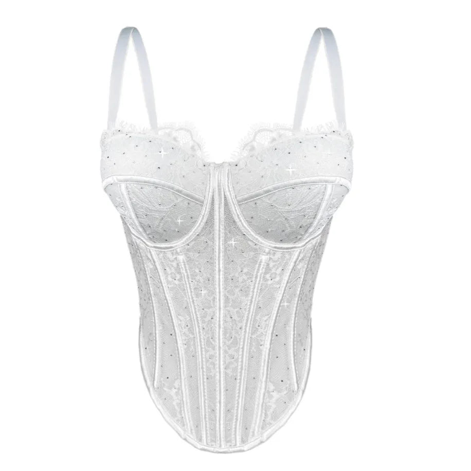 Y2k Tops Shirts for Women Clothing Camis Tees Tank Top Women Clothes Sexy Corset Hotsweet Party Club Stage Show Underwear