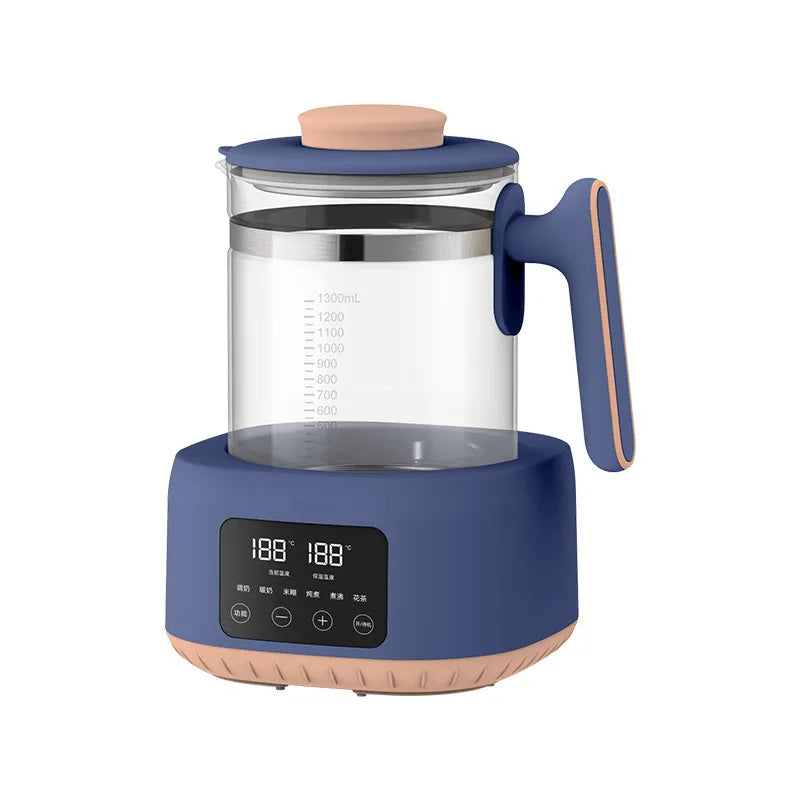 1300ml Infant Thermostatic Milk Regulator Baby Kettle 72 Hours Keep Warm Hot Water Smart Insulation Pot Milk Powder Warmer 220V