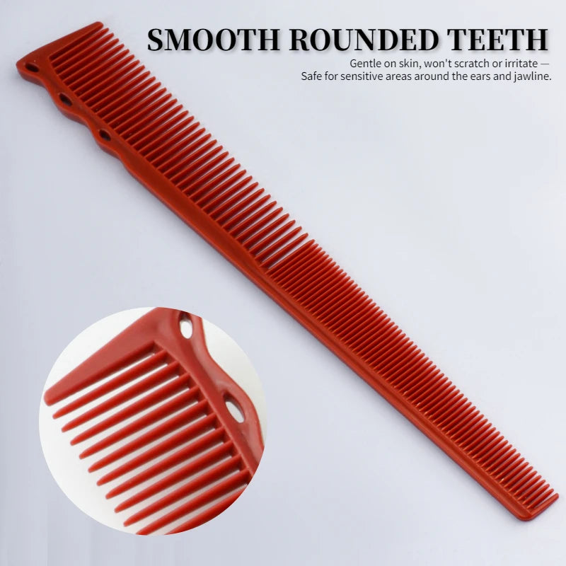 1/5PCS Barber Side Corners Fade Combs Pro Tapered Haircut Combs For Men Women Heat Resistant Smooth Hair Comb Styling Tools