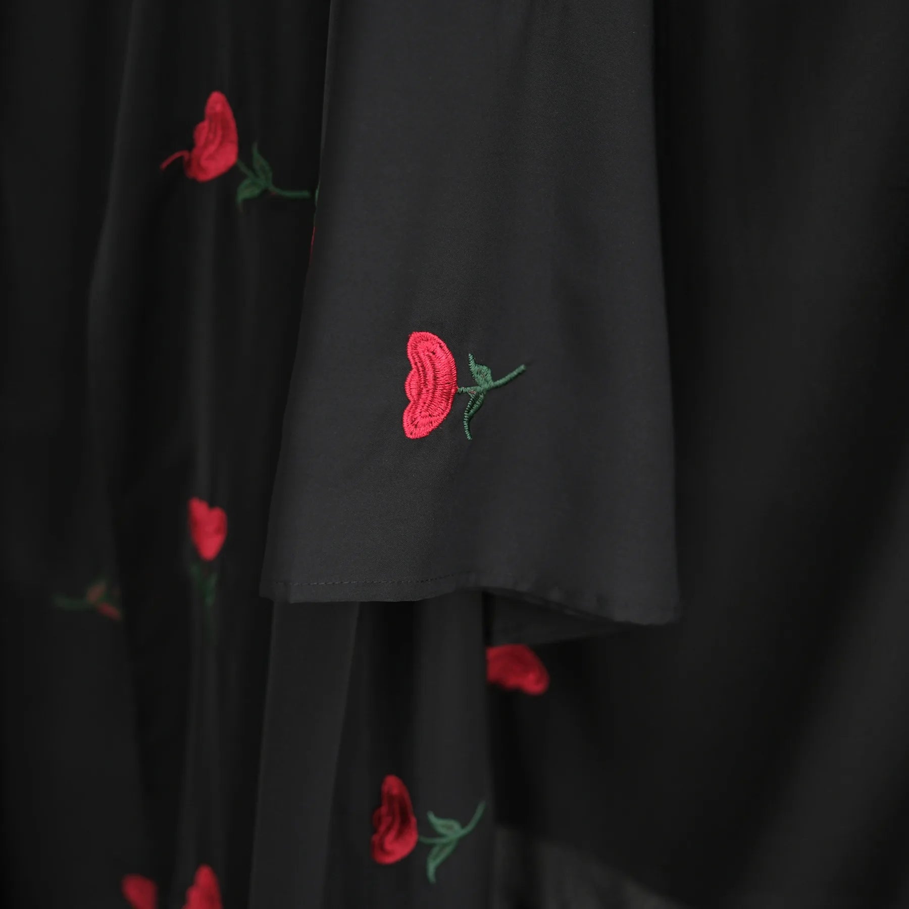 Eid Luxury Floral Embroidery Abaya Kimono Dubai Cardigan Muslim Party Dress Abayas for Women Turkish Islamic Clothes Kaftan Robe