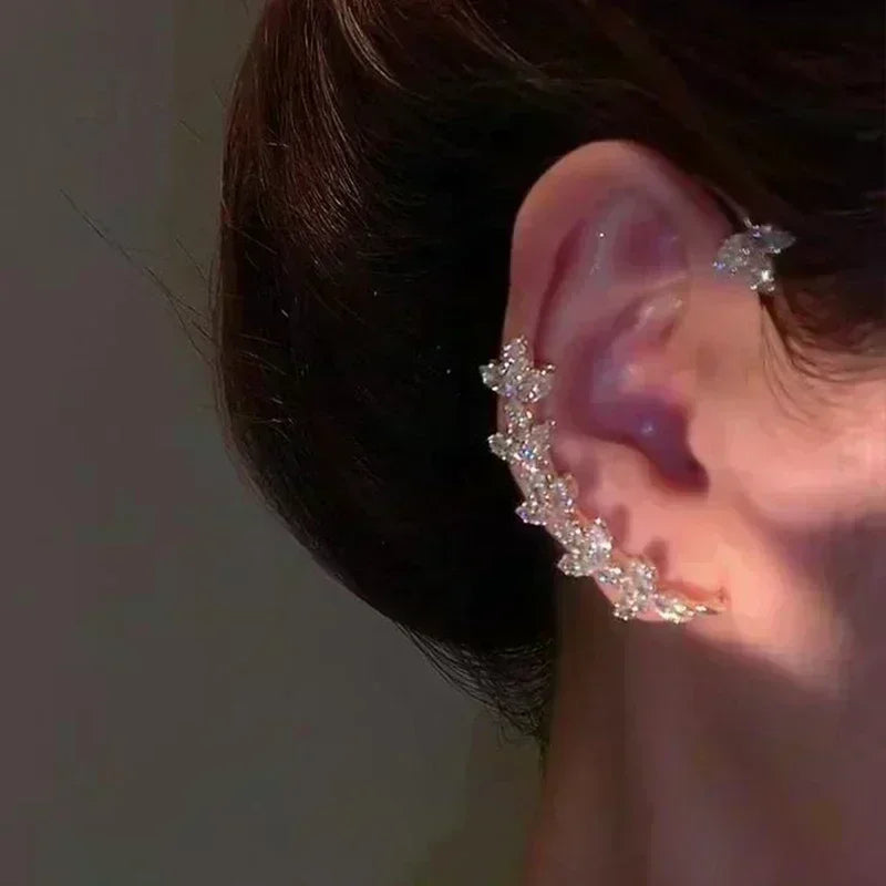 Concave Convex Uneven Ear Accessories Alloy Gift For Women's Gift Gold Colour Earring Ear Stud Heart Earrings Fashion Jewelry