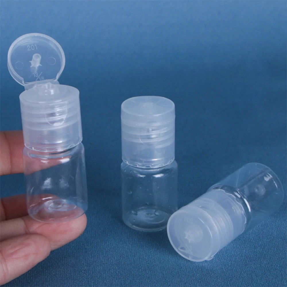 10-100ml Travel Bottles Refillable Transparent Plastic Bottle Empty Shampoo Dispenser Multi-use Travel Container For Cosmetics