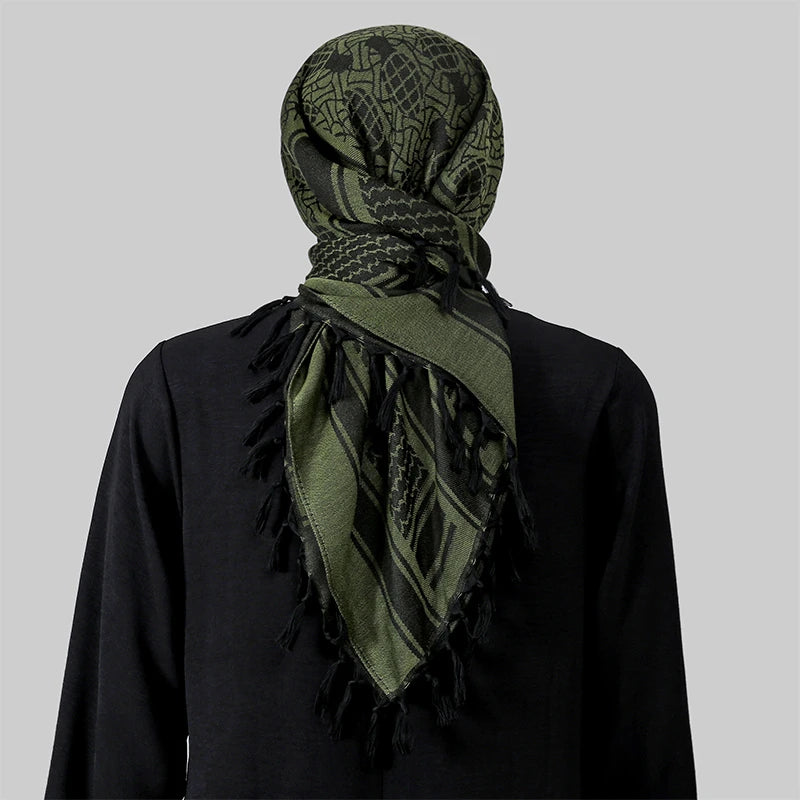 2024 Special Forces Free Variety Tactical Desert Arab Scarves Men Women Military Windproof Hiking Decorative Hijab Scarf Outdoor