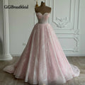 GiGiBraut Sweetheart Evening Dress with Pearls A-Line Lacing up Formal Party Gown for Women Customizable Floor-Length Tulle