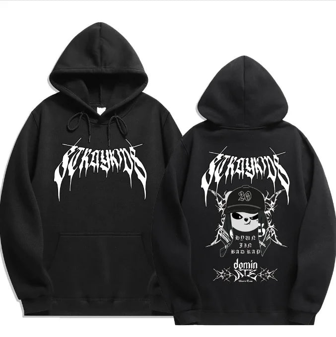 KPOP DominATE World Tour Merch Hoodie Funny Men's Hoodie Harajuku Unisex Street Wear Fleece Pullover Sweatshirt