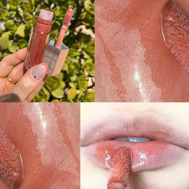 Fenty Beauty Gloss Bomb Lip Glaze Multi-color Moisten Shine Glitter Lip Plumper Makeup Beginner Liquid Lipstick Makeup Cosmetics