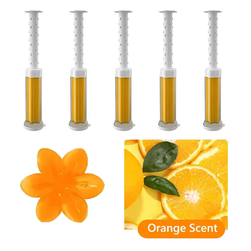 Toilet Gel 1Pc/12 Count Toilet Bowl Gel Stamp 6 Kinds Of Scent Toilet Cleaner Gel Stamp Kit Air Freshener Flower Fragrance