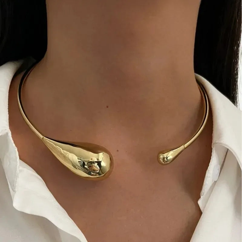2 PCS/Set Vintage Geometric Irregular Metal Jewelry Bracelet Ring Sets for Women Girls Creative Design Sense Sets Jewelry