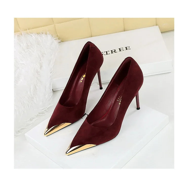 BIGTREE 2026 Spring Autumn Pointed Toe Leopard Woman Pumps Thin Heels Fashion Party Ladies Shoes Zapatillas De Mujer