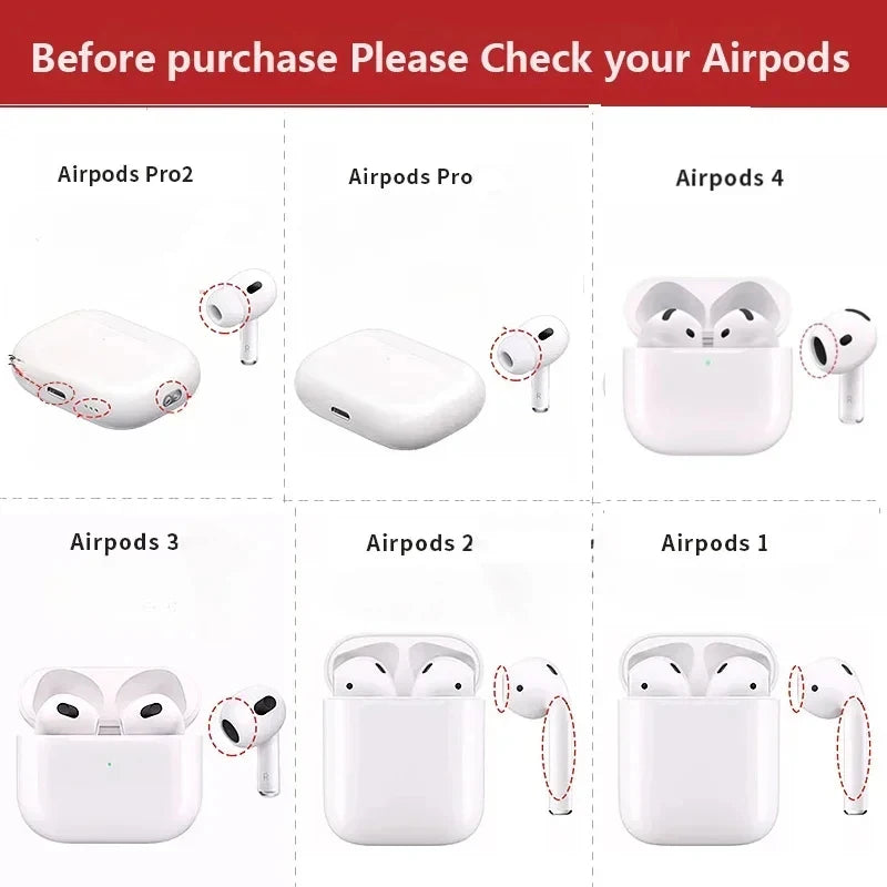 Luxury Girls Pearl Case Protective Shell with Keychain For AirPods 4 3 2 1 Pro Wireless Earphone Accessories Headphone Box Cover