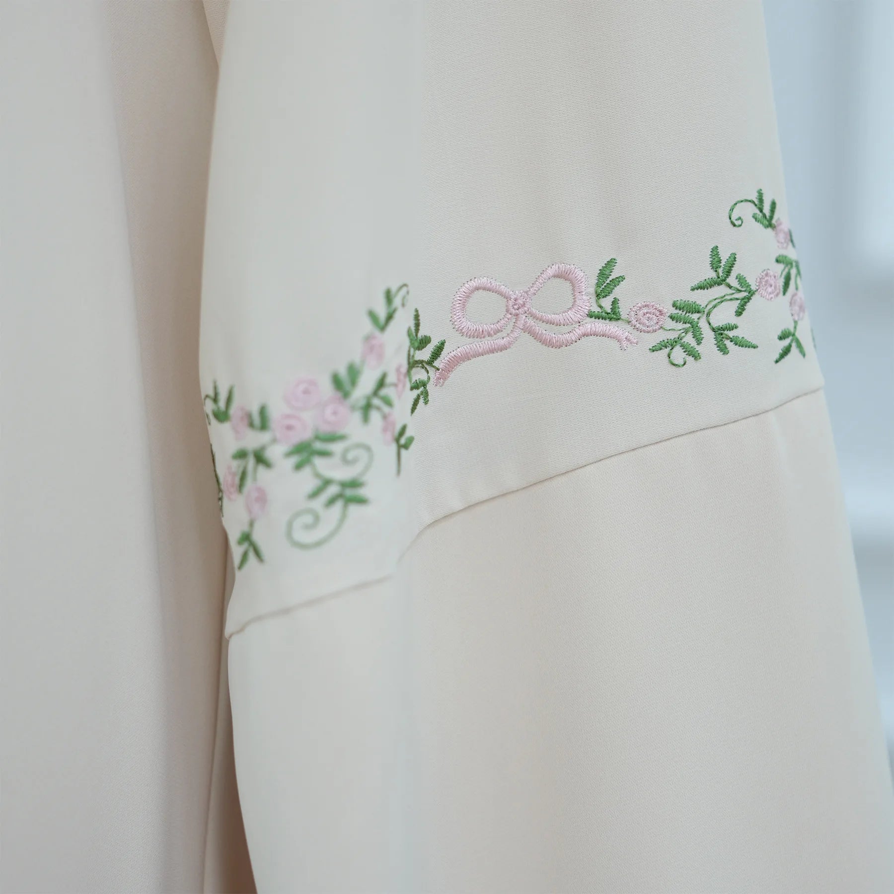 Embroidery Open Abaya and Hijab 2 Piece Set Muslim Dress Abayas for Women Dubai Luxury Islamic Clothing Kaftan Robe Ramadan Eid