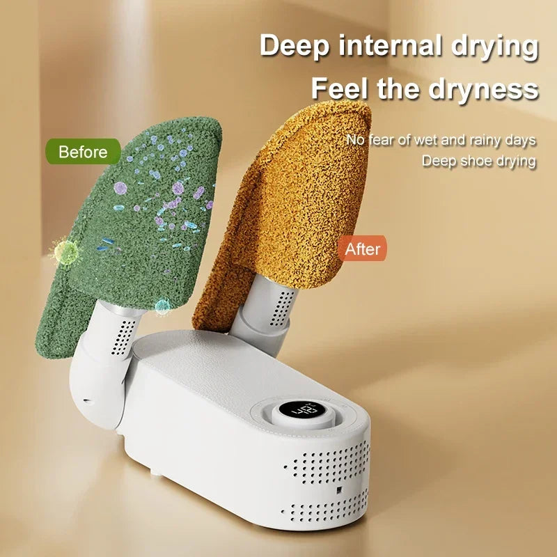 Boot Dryer with UV light Sterilization Disinfeciton for Shoes Work Boots Shoe Dryer with Heat Blowe Glove Dryer & Boot Warmer