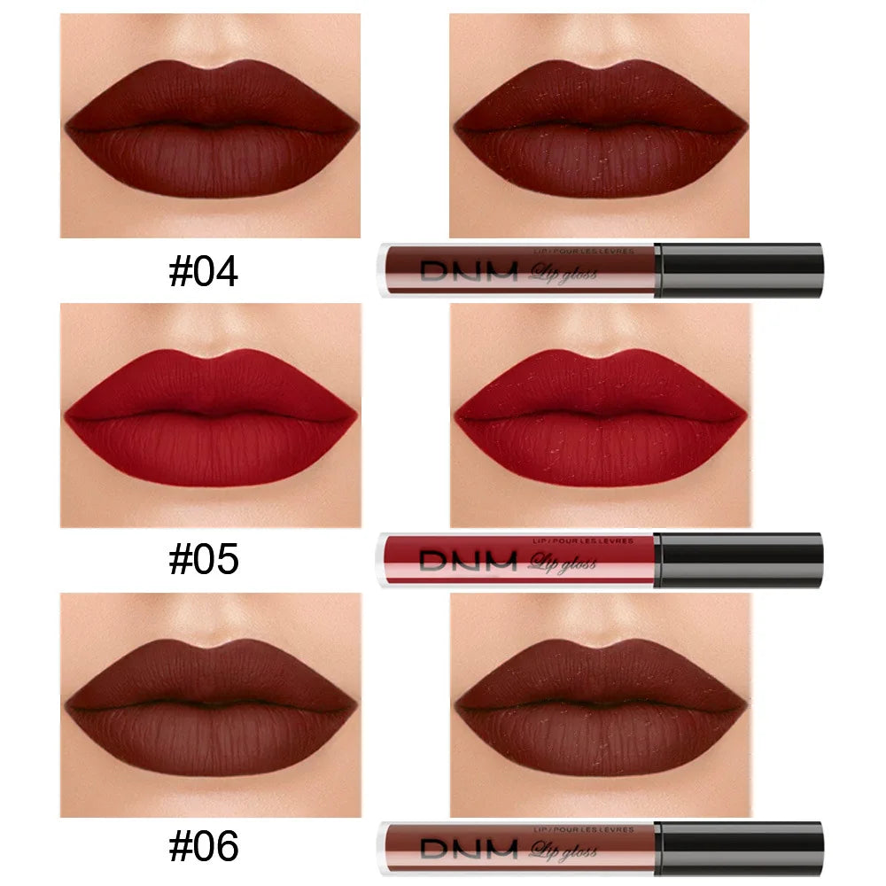 New 3pcs/set Liquid Lipstick Waterproof Long Lasting Cosmetic Black Blue Purple Green Matte Lip Gloss Nude Lip Tint Stain Makeup