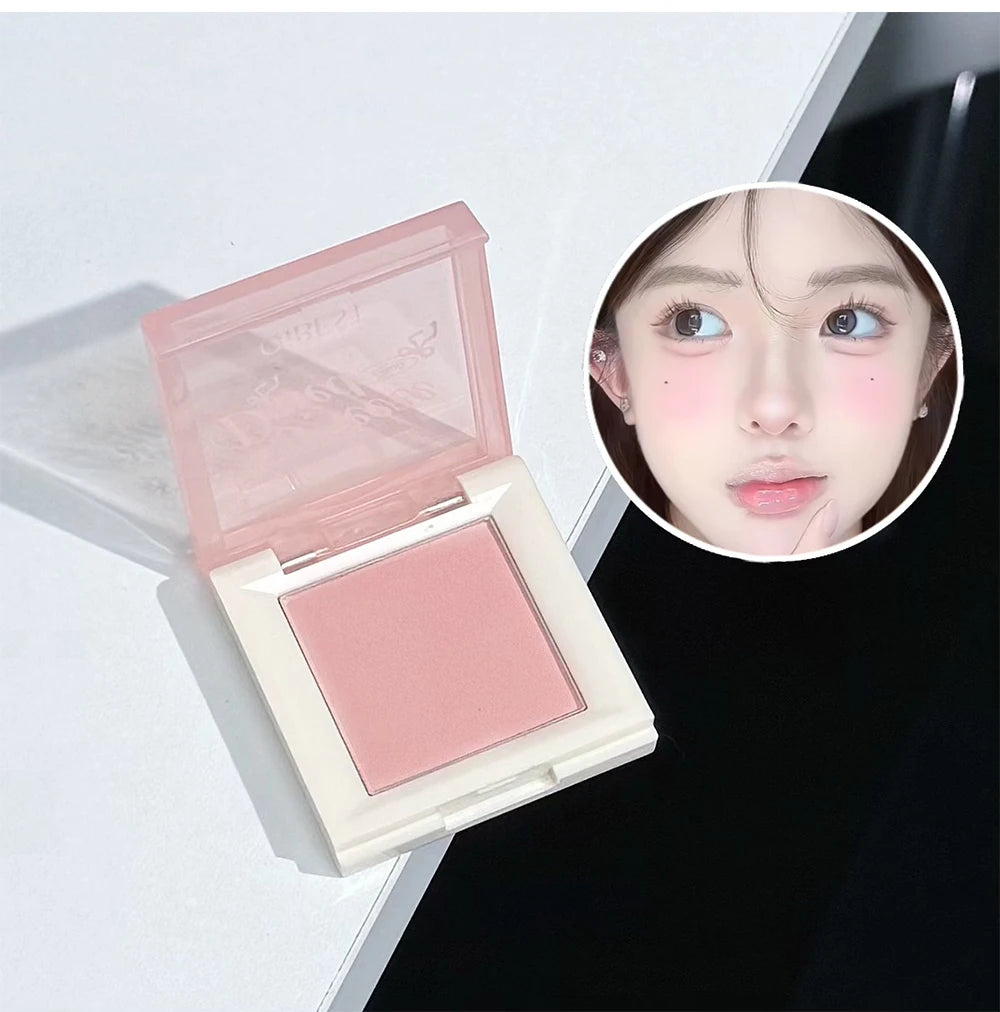 7Pcs/Box Makeup Sets 4PCS Velvet Nude Liquid Lipstick,1 Lip Cream,1 Lip Oil,1 Face Blush Palette And Necklace Gift Cosmetic Kits