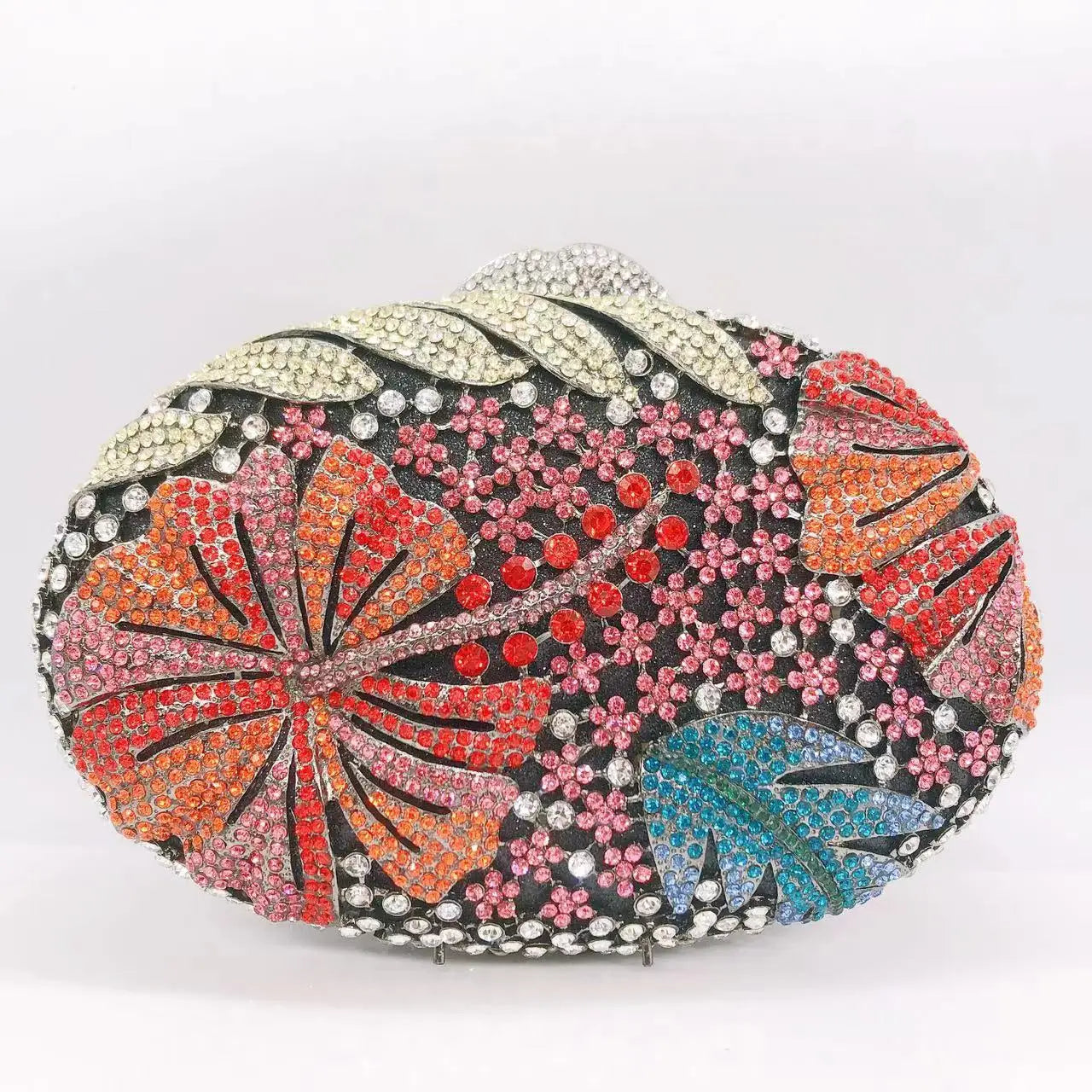 Blue/Yellow/White Multicolored Diamond Crystal Clutch Rhinestone Women Clutches High Quality Phone Wallet Best  Party Purse Bag