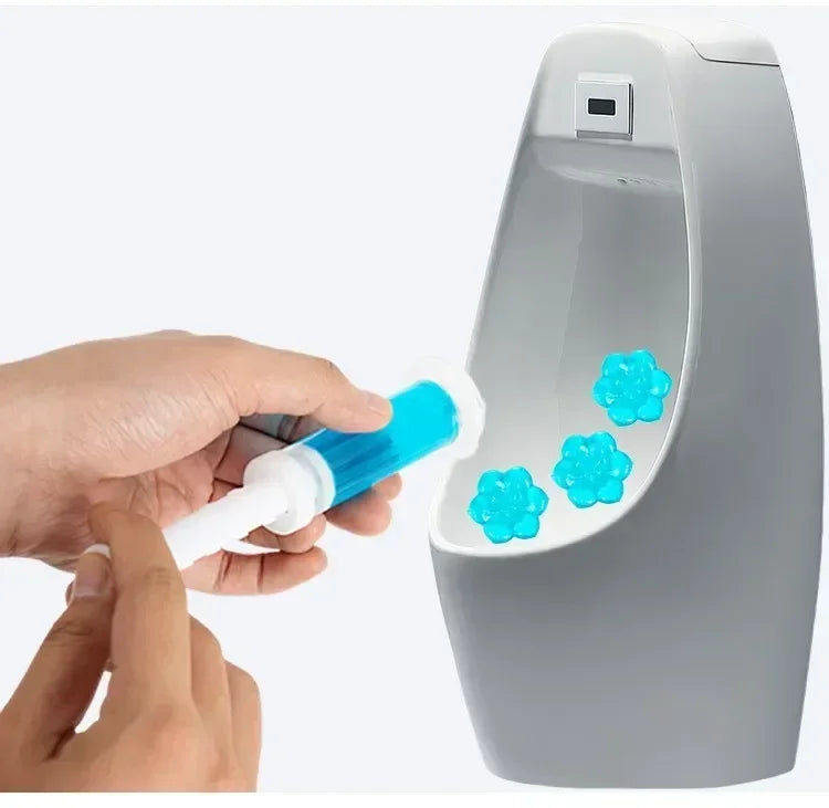 Toilet Gel 1Pc/12 Count Toilet Bowl Gel Stamp 6 Kinds Of Scent Toilet Cleaner Gel Stamp Kit Air Freshener Flower Fragrance