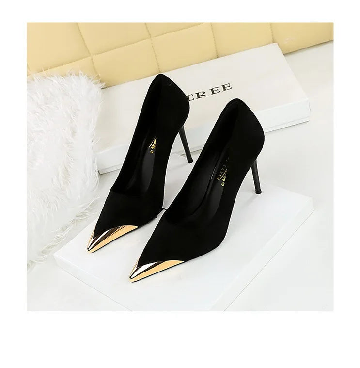 BIGTREE 2026 Spring Autumn Pointed Toe Leopard Woman Pumps Thin Heels Fashion Party Ladies Shoes Zapatillas De Mujer