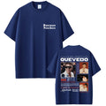 Rapper Quevedo Buenas Noches T-shirt Men Women Hip Hop Fashion Street Crewneck T Shirts Men's Cotton Casual Vintage Tee Shirt