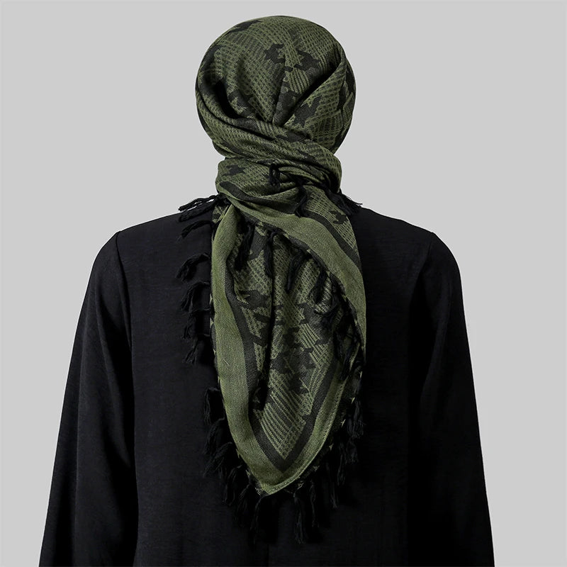 2024 Special Forces Free Variety Tactical Desert Arab Scarves Men Women Military Windproof Hiking Decorative Hijab Scarf Outdoor