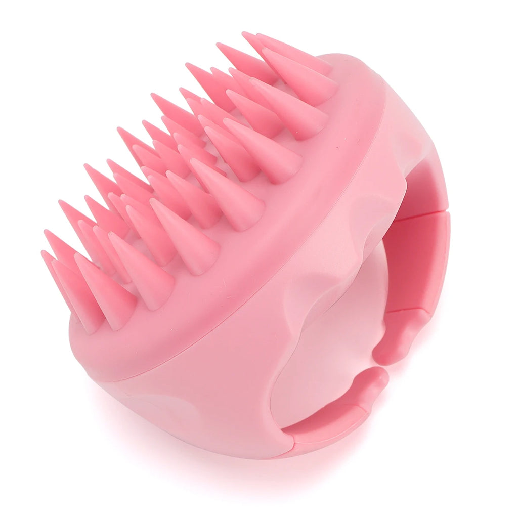 Silicone Scalp Massager - Deep Cleansing Shampoo Brush for Itchy Scalp & Professional Hair Care | Essential Oil Shampoo Comb