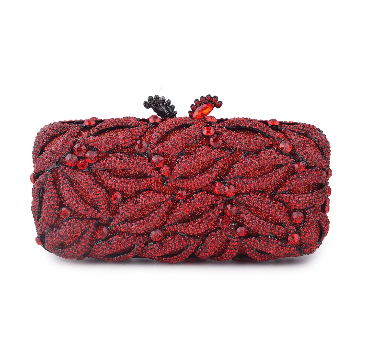 Women Multi Pink Lips Crystal Cocktail Clutch Purse Wedding Bridal Banquet Dinner Evening Bag Diamond Birthday Party Handbag