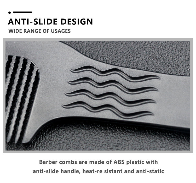 Barber Hairdressing Clipper Comb Anti Static Flat Top Comb for Hairdresser Barber Cutting Comb Professional Salon Beauty Tools