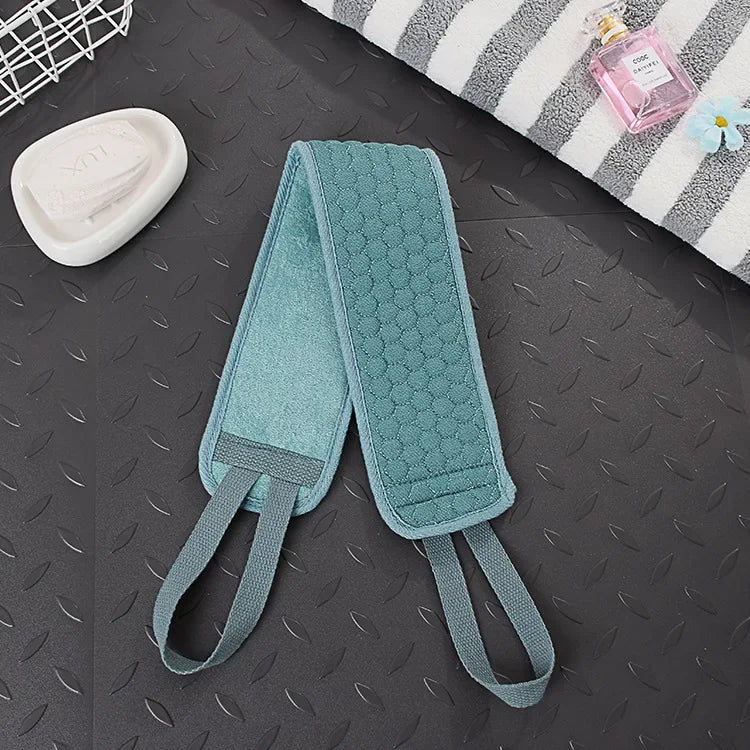 Shower Exfoliating Back Scrubber Bath Belt Towel Ball Glove Deep Mud Clean Korean Body Washcloth Japanese Rear Scrub Pull Strap