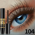 9 Colors 5D Silk Mascara with Big Eye Waterproof Lengthened Sweat-proof Long Lasting Purple Green Black Mascara Korean Makeup